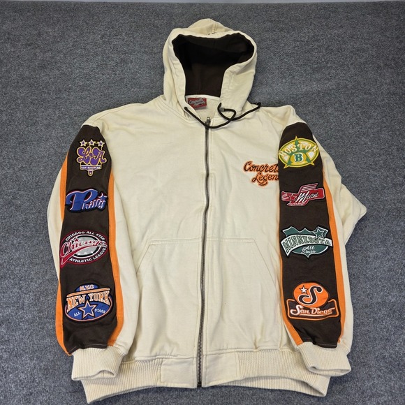 NBA Other - Concrete Legends NBA All-Star Hooded Sweatshirt Size LG Streetwear Lakers